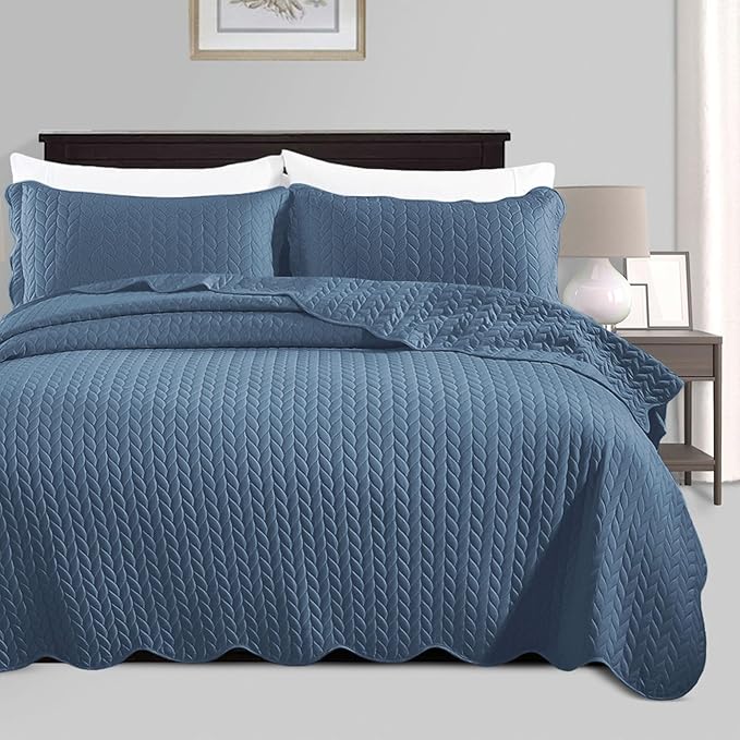 IR Imperial Rooms California King Quilt Bedding Set Size + 2 Pillow Shams by IRImperialRooms