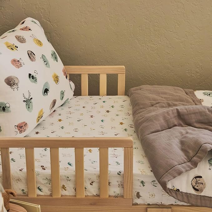 Little Unicorn Toddler Bedding 3-Piece Set | Super Soft & Breathable Muslin - Image 8