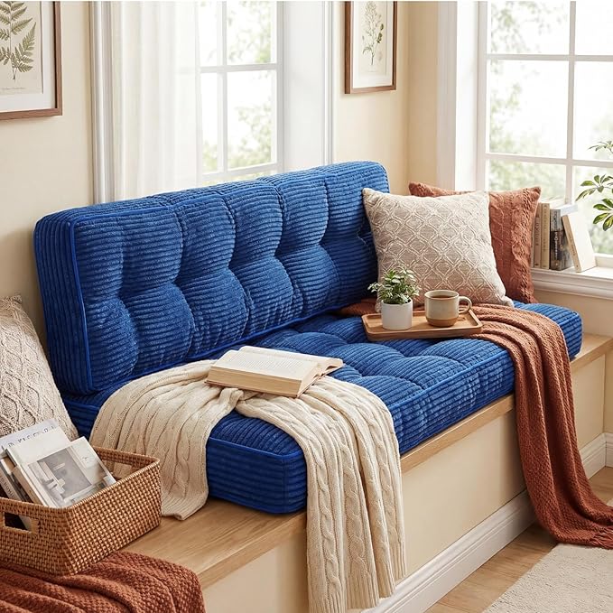 63 Inch Folding Sofa Bed Convertible Chair, 2-in-1 Convertible Boneless Sofa - Image 2