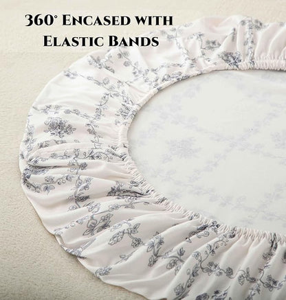 SDY Jersey Floral Bassinet Sheets - Image 5