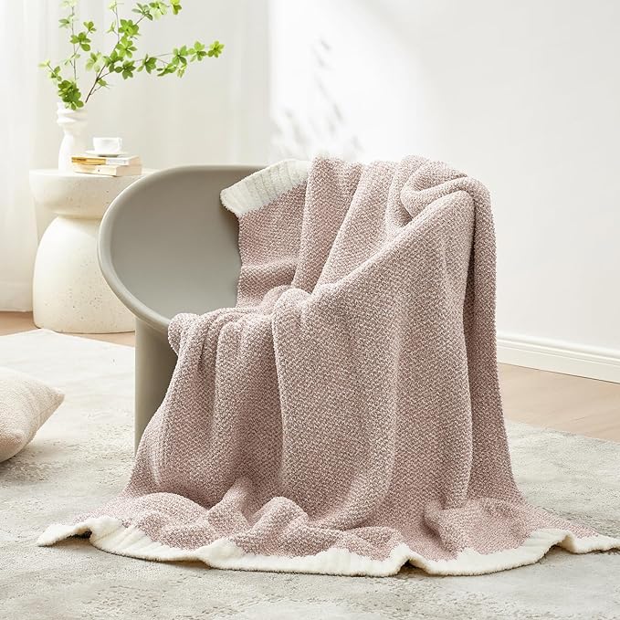 Snuggle Sac Heather Taupe Throw Blanket - Image 7