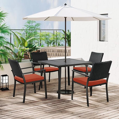 Outdoor Chair Cushions 16 x 17 Inch, Waterproof Patio Chair Cushions - Image 8