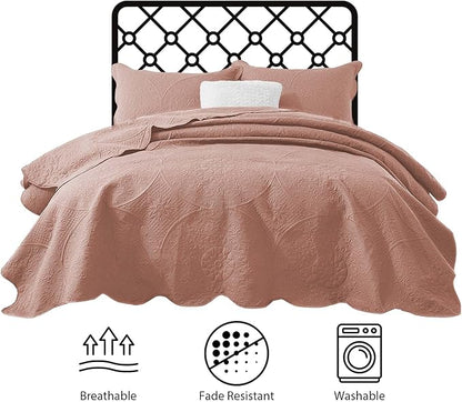 IR Imperial Rooms 8 Pack Quilt King Size Bedding - Image 7