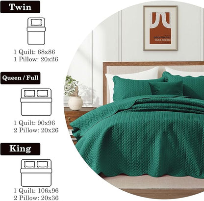 IR Imperial Rooms California King Quilt Bedding Set Size + 2 Pillow Shams - Image 5