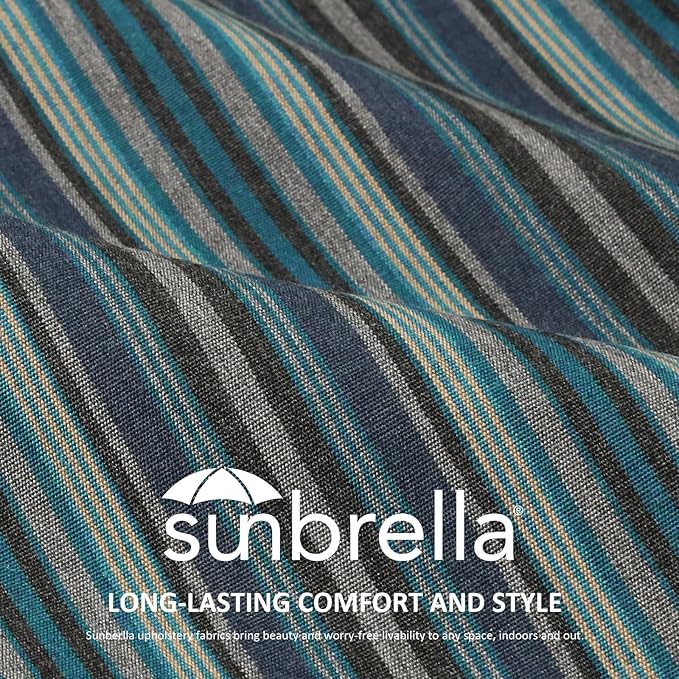 Sunbrella Outdoor Patio Chair Cushions Set, Water-Repellent, Fade Resistant - Image 2