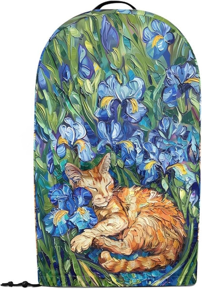 Irises Orange Cats Blender Cover Dust Proof Small Appliance Cover Foldable Dust - Image 2