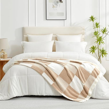 Snuggle Sac Checkered Blanket, 50x60 inches - Image 6