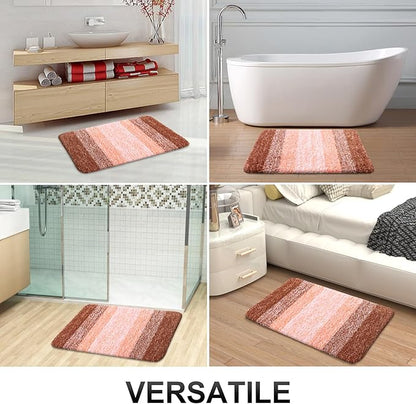 OLANLY Luxury Toilet Rugs U-Shaped 24x20, Extra Soft and Absorbent Microfiber - Image 7