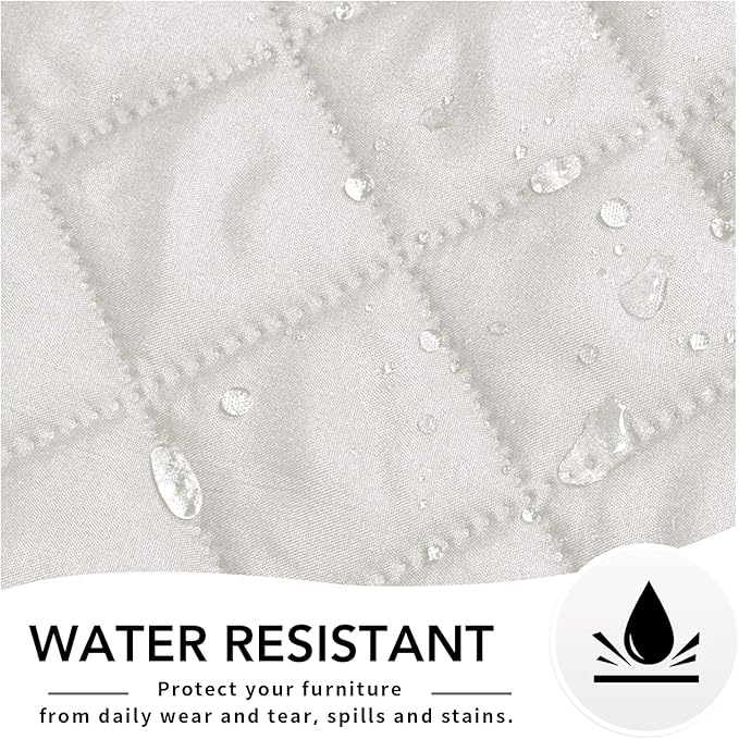 Easy-Going Reversible Chaise Lounge Couch Cover Water Resistant Sofa Cover - Image 6