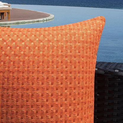 Kevin Textile Fall Outdoor Waterproof Throw Pillow Covers Pack of 2 Farmhouse - Image 4