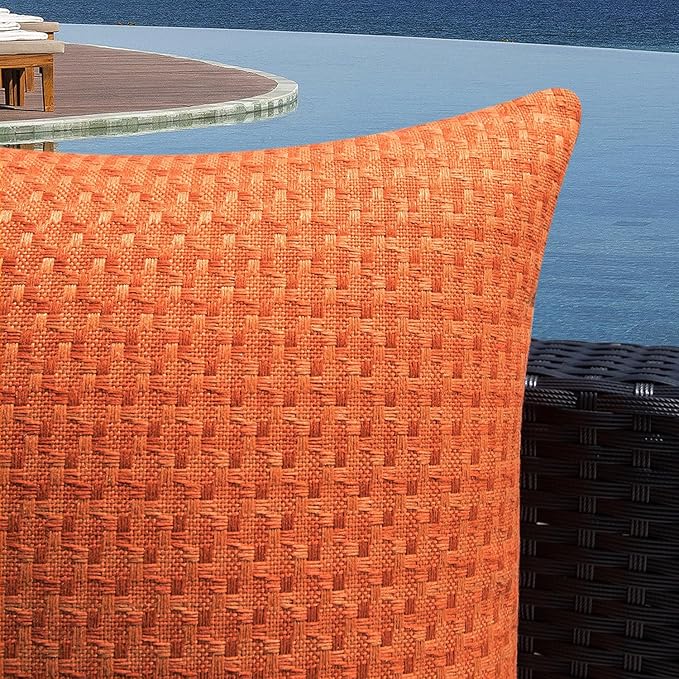 Kevin Textile Fall Outdoor Waterproof Throw Pillow Covers Pack of 2 Farmhouse - Image 4