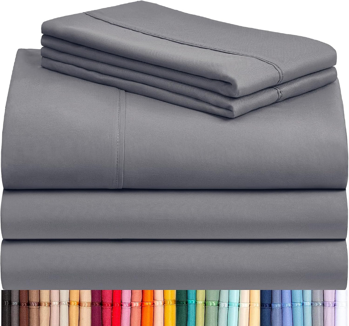split king sheets for adjustable bed, soft deep, main product view
