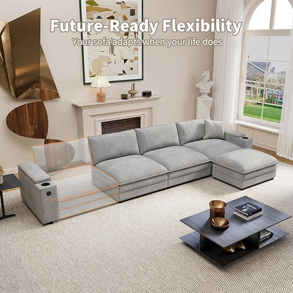 81.5" Loveseat Cloud Sofa Couch - Image 7