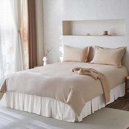 BISELINA French Linen Pleated Bed Skirt - Image 7