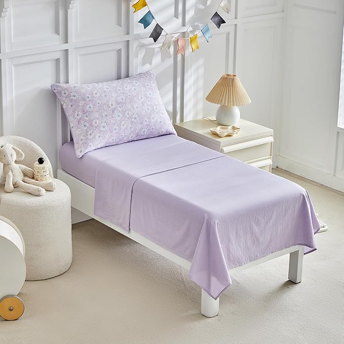 JHXHMX Floral Toddler Bedding Set - Image 6