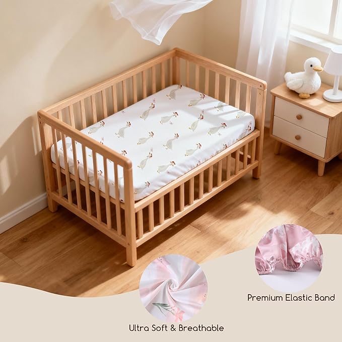 Bedside Sleeper Bassinet Fitted Sheets 20 x 33, 3 Pack Baby Delight Beside Me - Image 6