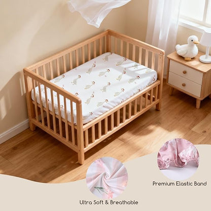 Bedside Sleeper Bassinet Fitted Sheets 20 x 33, 3 Pack Baby Delight Beside Me - Image 6