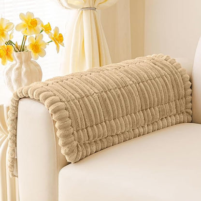 Smiry Couch Cover for Dogs Washable, Non Slip Fuzzy Pet Couch Covers for 3 by Smiry