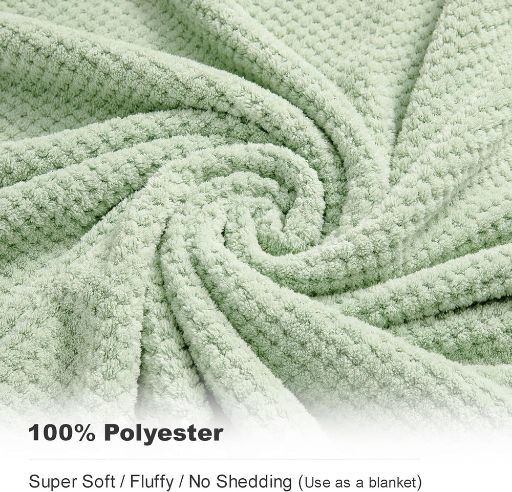 8-Piece Bath Towel Set, 2 Extra Large Bath Towel Sheets, 2 Hand Towels and 4 ...
