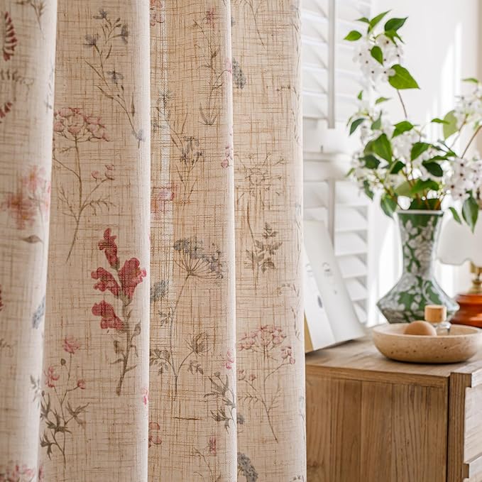 ENJOYBRIDAL Floral 63 Inch Curtains - Image 6
