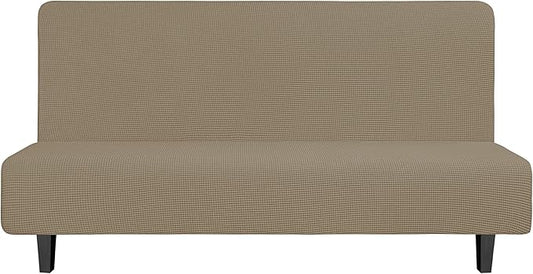 Easy-Going Stretch Futon Slipcover Armless Futon Bed Cover Furniture Protector by Easy-Going