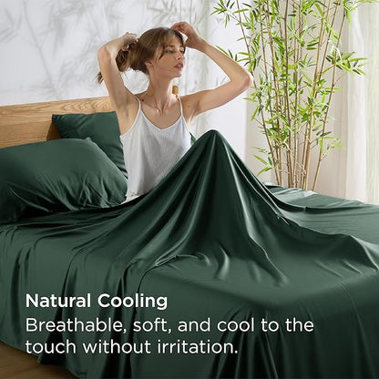 Bedsure King Size Sheets Set, Cooling Sheets - Image 4