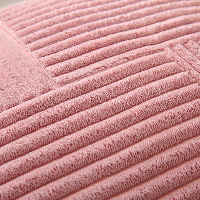 Pink Throw Pillow Covers 14x14 inch, Farmhouse Home Decor, Boho Decorative - Image 5