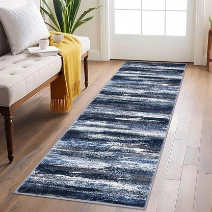 Modern Abstract Runner Rug 2x6 by lansny