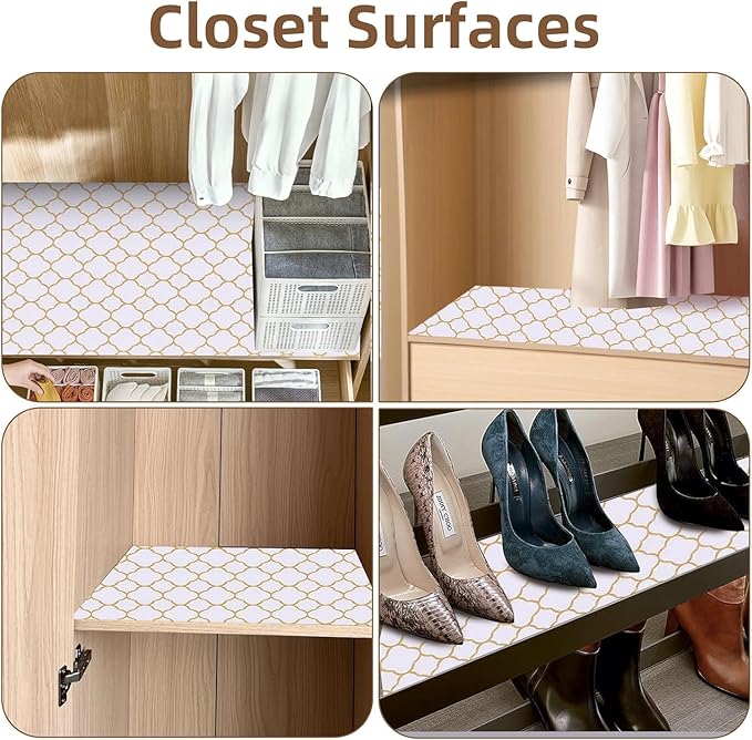 Shelf Drawer Liners for Kitchen Cabinets Non Adhesive Drawer Liner Thickened - Image 7
