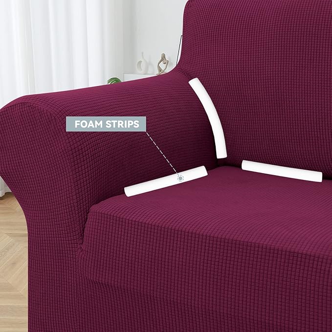 LURKA Stretch Oversized Sofa Slipcovers 1 Piece Couch Covers - Image 3