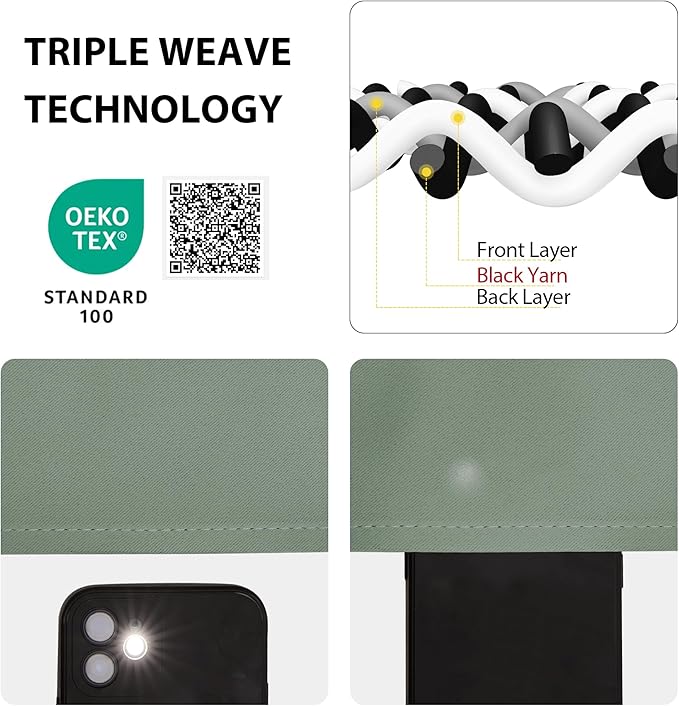 NICETOWN Kids Curtains for Bedroom Thermal Insulated Twinkle Star Curtains for - Image 7
