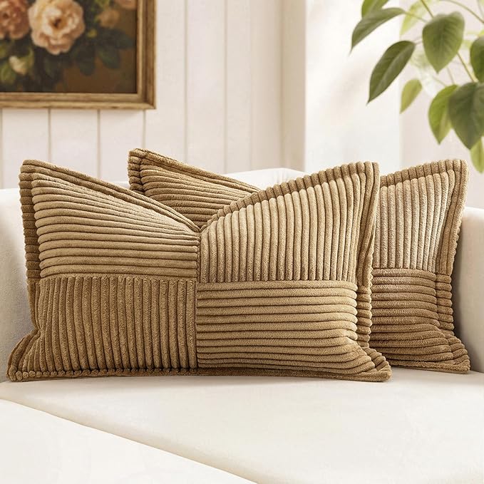 MIULEE Decorative Lumbar Throw Pillow Covers by MIULEE