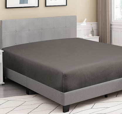 ROYALE LINENS 300 Thread Count 100% Long Staple Combed Cotton Fitted Sheet Full - Image 4