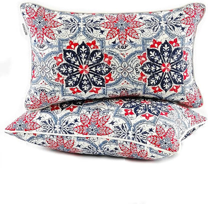 JMGBird Outdoor Lumbar Pillows Pack of 2 Outdoor Decorative Pillows by JMGBird