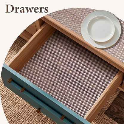 Drawer and Shelf Liner for Kitchen Cabinet: 23.6 in X 30 Ft Non Slip Waterproof - Image 2