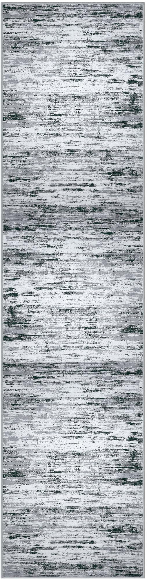 Modern Abstract Runner Rug 3x10 - Image 9