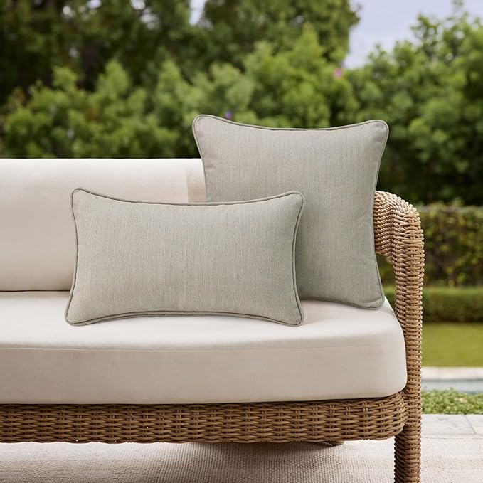 Sunbrella Decorative Outdoor Water Repellent Throw Pillows - Image 5