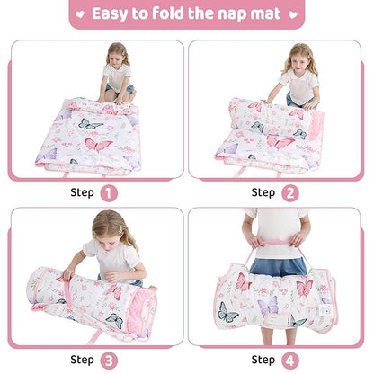 Viviland Toddler Kid Nap Mat for Preschool, Daycare Sleeping Bag - Image 5