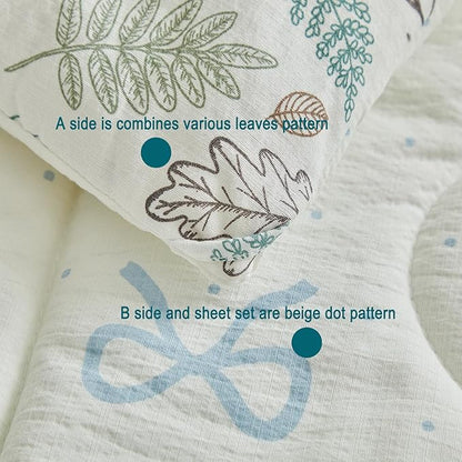 JHXHMX 4 Pieces Toddler Bedding Set - Image 5