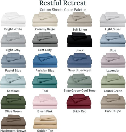 CALIFORNIA DESIGN DEN Luxuriously Soft Hotel Quality 600 Thread Count, 100% - Image 8