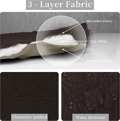 Easy-Going Twin Size Reversible Quilt Set - Image 5