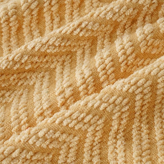 BATTILO HOME Gold Throw Blanket - Image 8