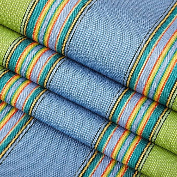 RSH DECOR: Sunbrella Square Throw Pillows Set of 4 | 24" x 24" | Water and - Image 3