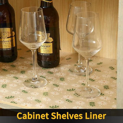 iwtmm Shelf Drawers Liners for Kitchen Cabinets Non-Slip, Oil-Proof Drawer - Image 4