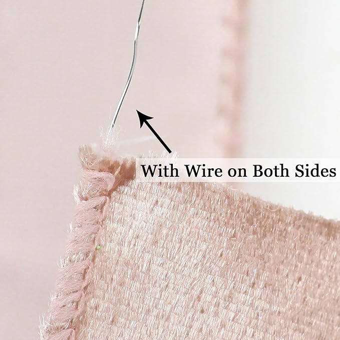 MEEDEE Rose Gold Velvet Ribbon - Image 3