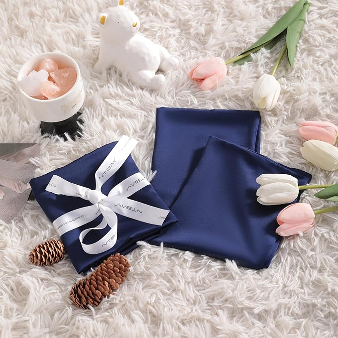 NTBAY Zippered Silk Satin Toddler Pillowcases - Image 5