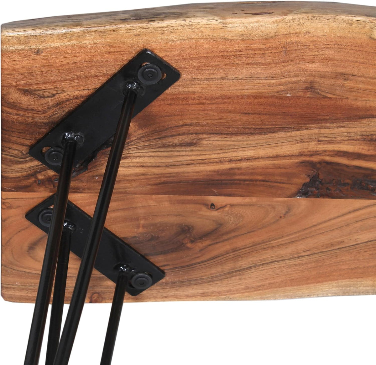 alaterre live edge solid wood entryway bench with, view 11