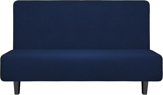 Easy-Going Stretch Futon Slipcover Armless Futon Bed Cover Furniture Protector by Easy-Going