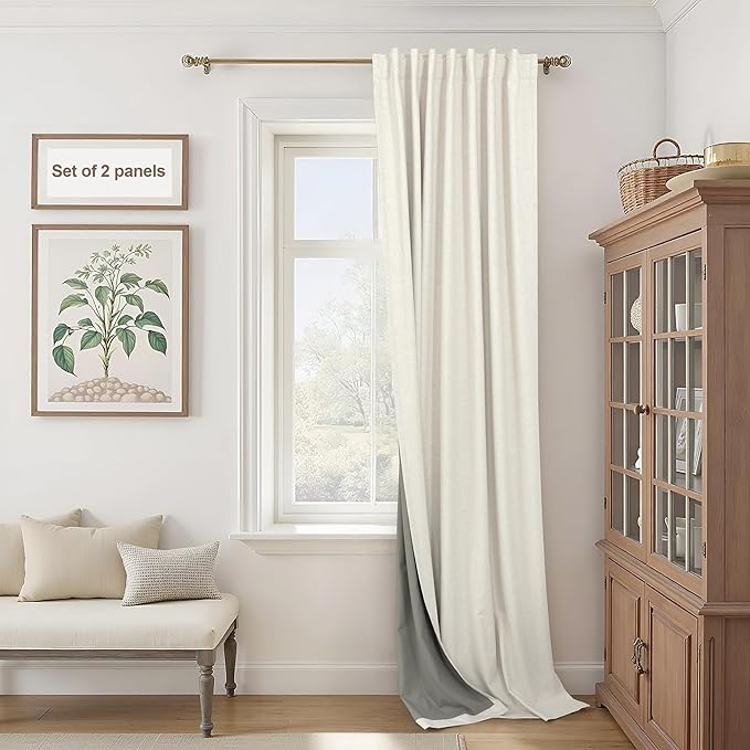 70 Inch Extra Wide Blackout Curtains 102 Inches Long by Pitalk