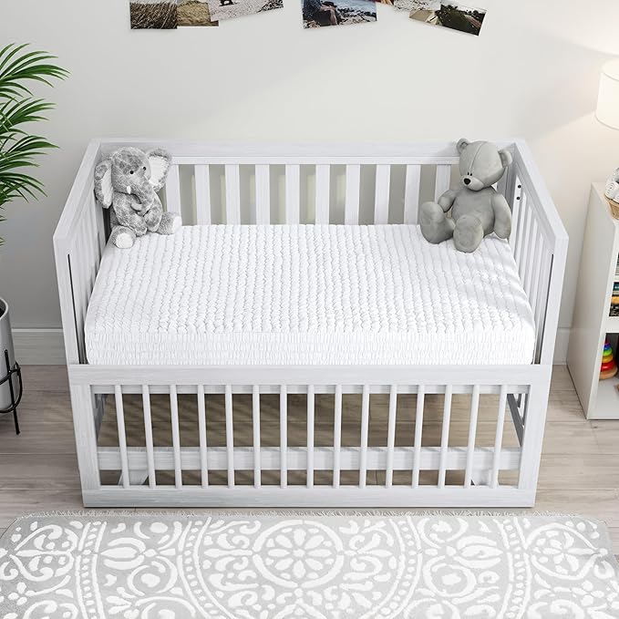 PAULATO BY GA.I.CO Crib Waterproof Mattress Protector – Absorbent Mattress Cover - Image 2